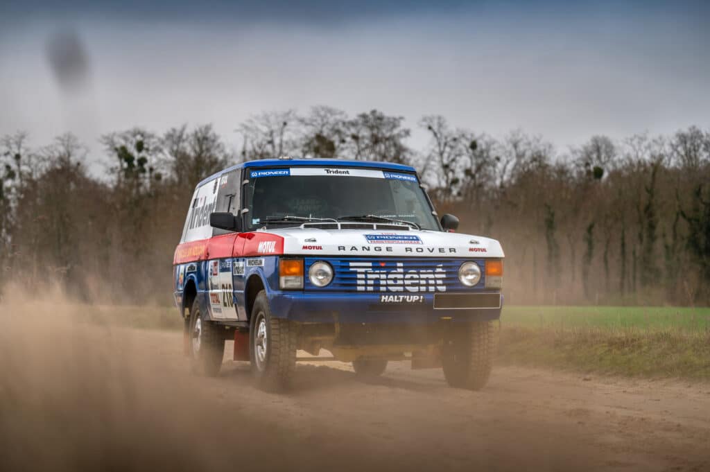 Range Rover Dakar Célia Huart