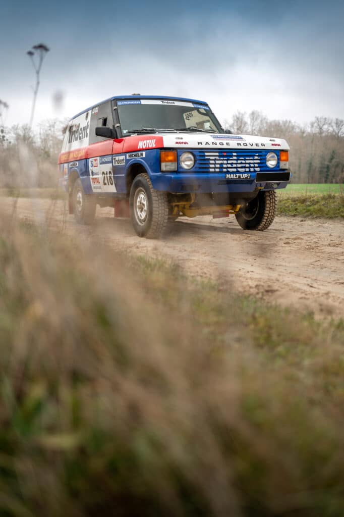Range Rover Dakar Célia Huart