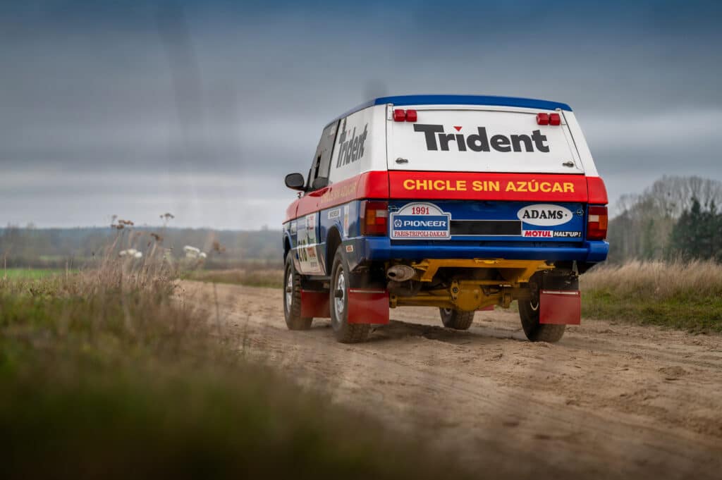 Range Rover Dakar Célia Huart