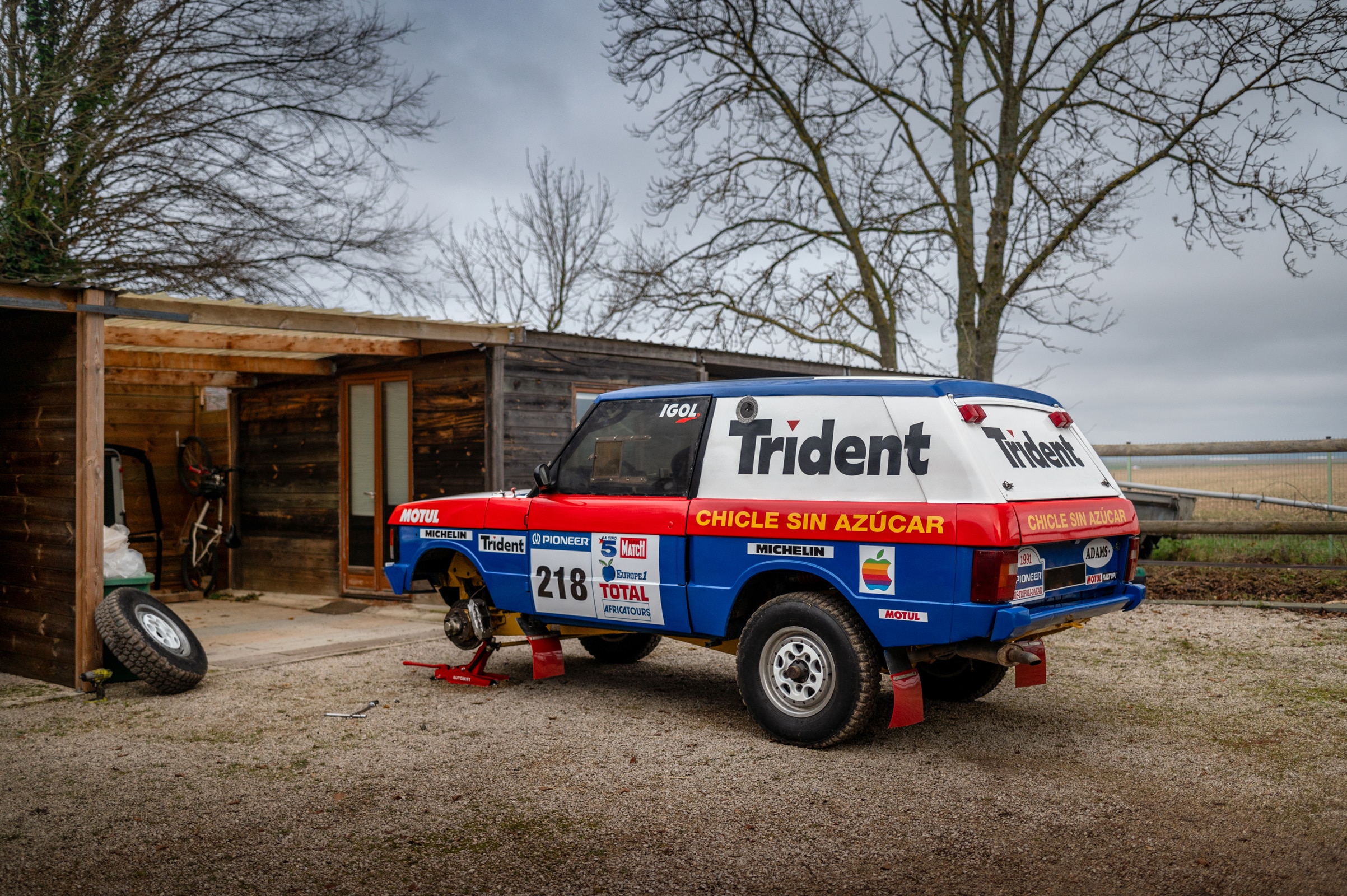 Range Rover Dakar Célia Huart