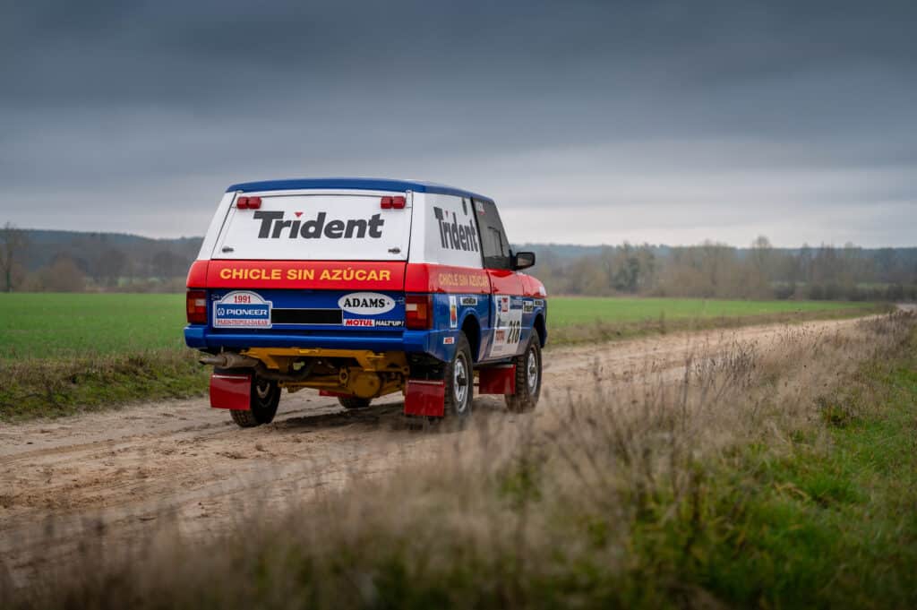Range Rover Dakar Célia Huart