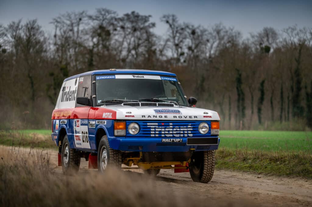 Range Rover Dakar Célia Huart