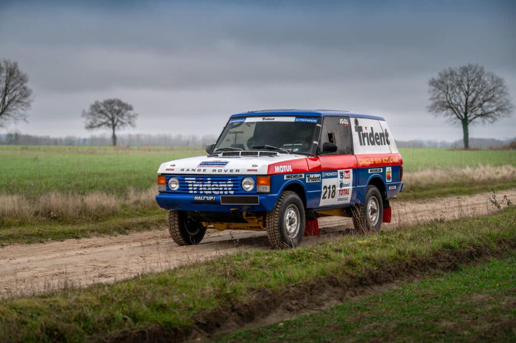 Range Rover Dakar Célia Huart
